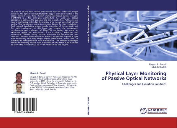 Produktbild: Physical Layer Monitoring of Passive Optical Networks