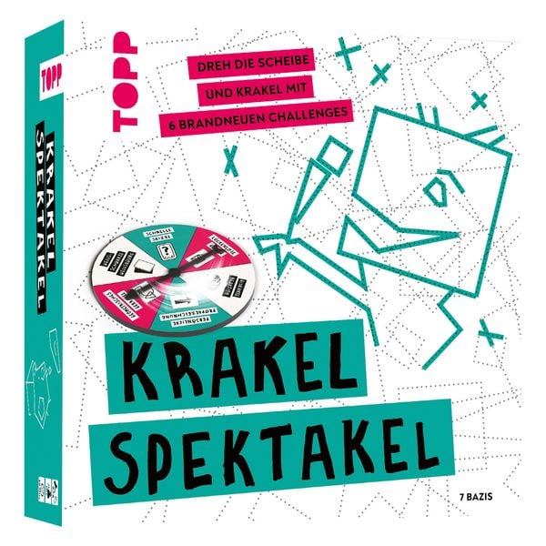 Produktbild: Krakel-Spektakel &ndash; Dreh die Scheibe und krakle mit 6 brandneuen Challenges