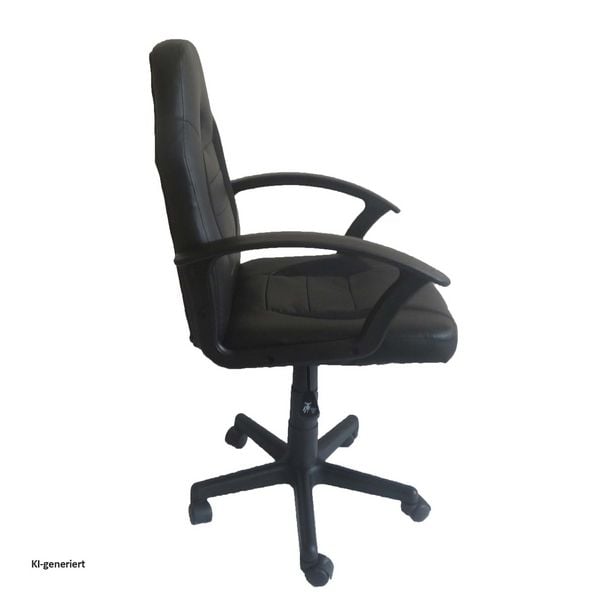 Produktbild: HTI-Living Schreibtischstuhl h&ouml;henverstellbar Daytona Junior Schwarz