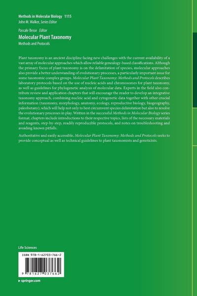 Produktbild: Molecular Plant Taxonomy