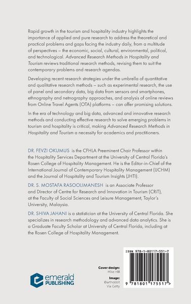 Produktbild: Advanced Research Methods in Hospitality and Tourism