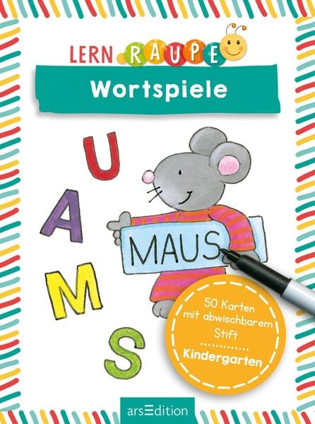 Produktbild: Lernraupe &ndash; Wortspiele