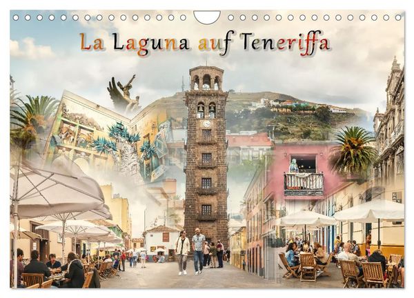 La Laguna auf Teneriffa (Wandkalender 2026 DIN A4 quer), CALVENDO Monatskalender