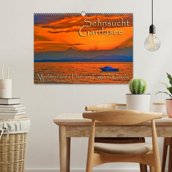 Produktbild: Sehnsucht Gardasee - Mediterranes Flair am Lago di Garda (Wandkalender 2026 DIN A3 quer), CALVENDO Monatskalender