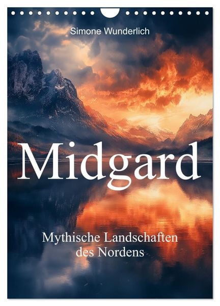Produktbild: Midgard - Mythische Landschaften des Nordens (Wandkalender 2026 DIN A4 hoch), CALVENDO Monatskalender