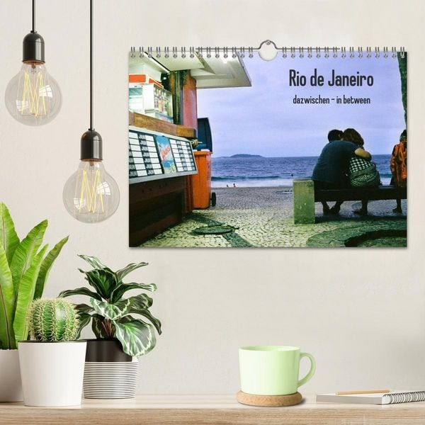 Produktbild: Rio de Janeiro dazwischen - in between (Wandkalender 2026 DIN A4 quer), CALVENDO Monatskalender