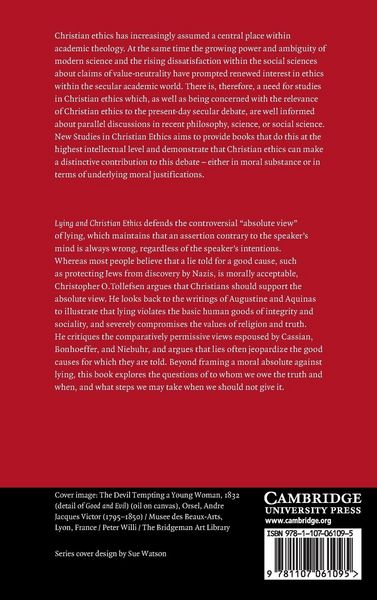 Produktbild: Lying and Christian Ethics