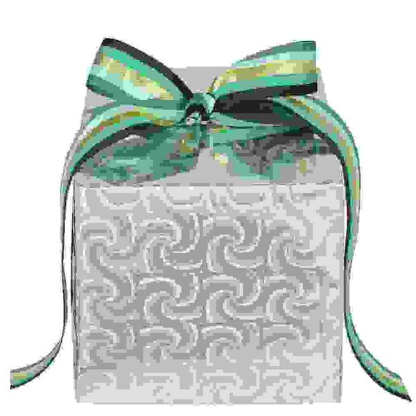 Produktbild: Geschenkpapier Holographisch mit Sternen, Silber