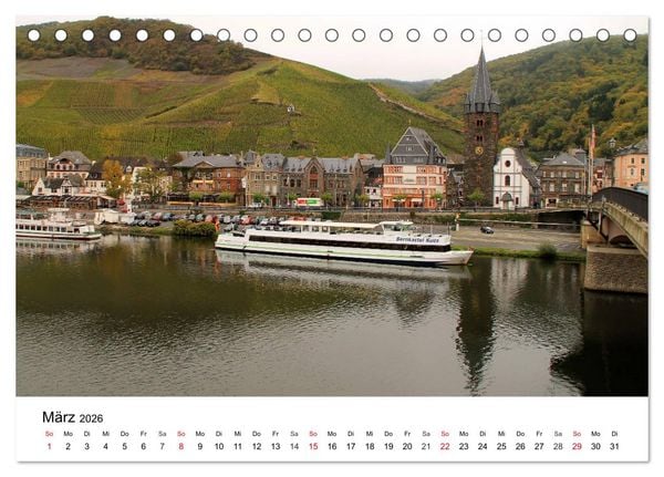 Produktbild: Bernkastel-Kues an der Mosel (Tischkalender 2026 DIN A5 quer), CALVENDO Monatskalender
