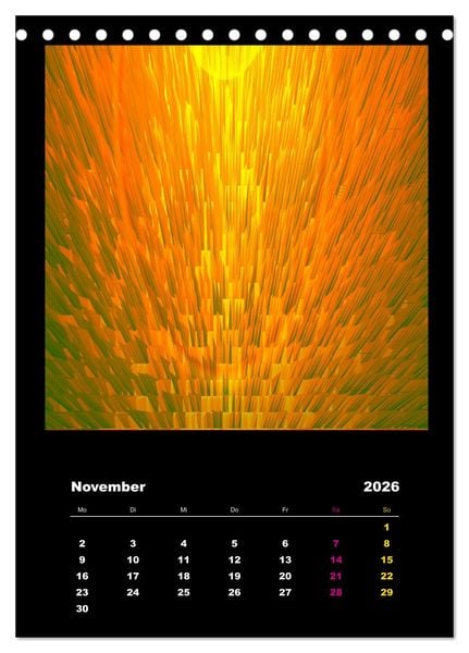 Produktbild: ENERGIE-BILDER (Tischkalender 2026 DIN A5 hoch), CALVENDO Monatskalender