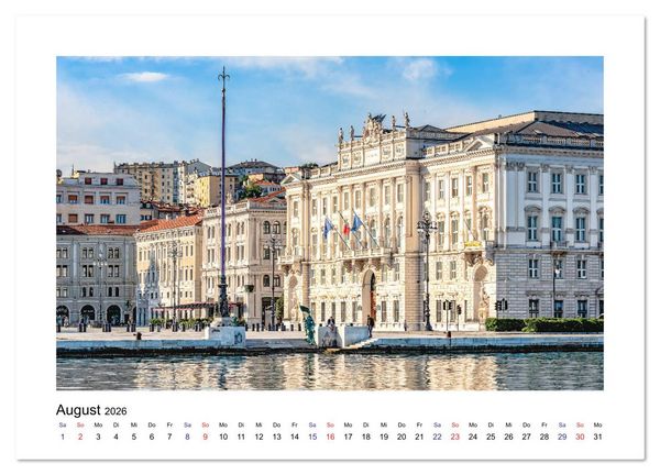 Produktbild: Friaul-Julisch Venetien - Triest (Wandkalender 2026 DIN A3 quer), CALVENDO Monatskalender