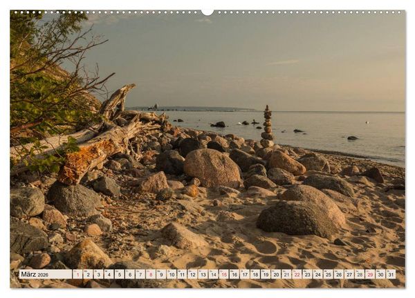 Produktbild: Urlaubsparadies R&uuml;gen (hochwertiger Premium Wandkalender 2026 DIN A2 quer), Kunstdruck in Hochglanz
