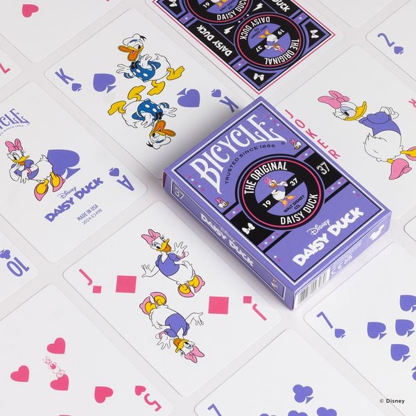 Produktbild: Bicycle Disney Classic Daisy Duck (Designer Spielkarten, Poker, Skat...)