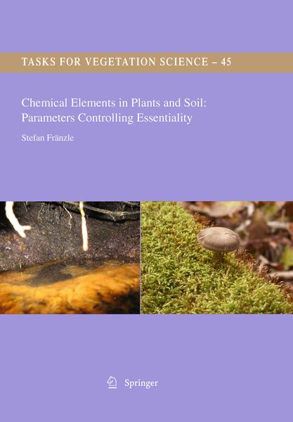 Produktbild: Chemical Elements in Plants and Soil: Parameters Controlling Essentiality