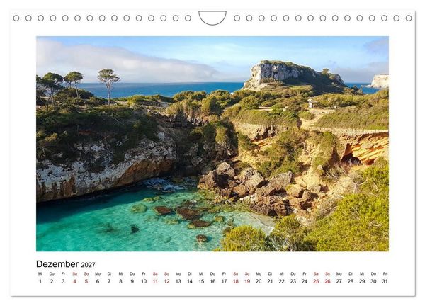 Produktbild: Mallorca - Stille Orte (Wandkalender 2027 DIN A4 quer), CALVENDO Monatskalender