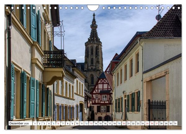 Produktbild: Meisenheim - Die Perle im Glantal (Wandkalender 2026 DIN A4 quer), CALVENDO Monatskalender