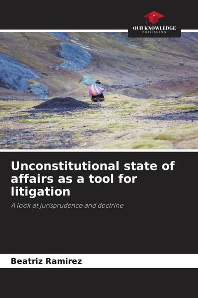 Produktbild: Unconstitutional state of affairs as a tool for litigation