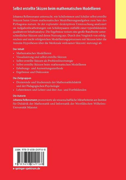 Produktbild: Selbst erstellte Skizzen beim mathematischen Modellieren