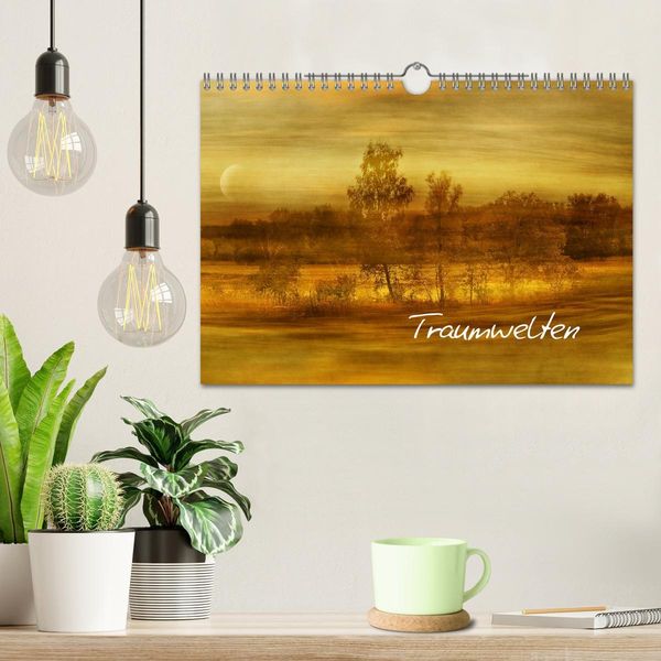 Produktbild: Traumwelten (Wandkalender 2026 DIN A4 quer), CALVENDO Monatskalender