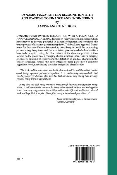 Produktbild: Dynamic Fuzzy Pattern Recognition with Applications to Finance and Engineering