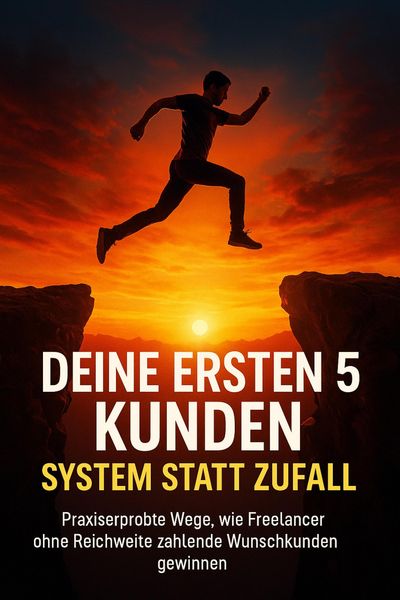 Produktbild: Deine ersten 5 Kunden: System statt Zufall
