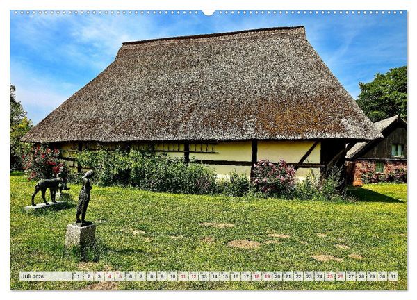 Produktbild: Fischland: zwischen Ostsee und Bodden (Wandkalender 2026 DIN A2 quer), CALVENDO Monatskalender