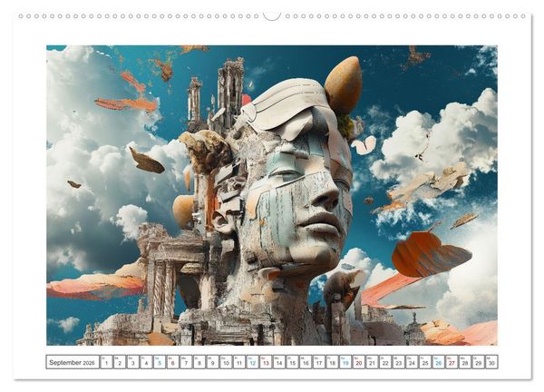 Produktbild: Verborgene Dimensionen (Wandkalender 2026 DIN A2 quer), CALVENDO Monatskalender