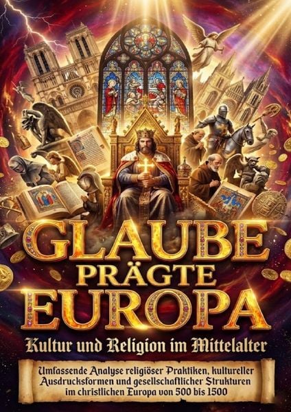 Glaube prägte Europa: Kultur und Religion im Mittelalter, Taschenbuch von Nele Krause, Epubli, 9783565170852