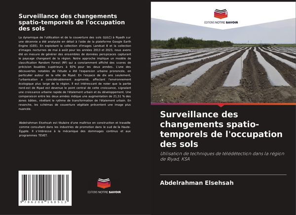 Produktbild: Surveillance des changements spatio-temporels de l'occupation des sols