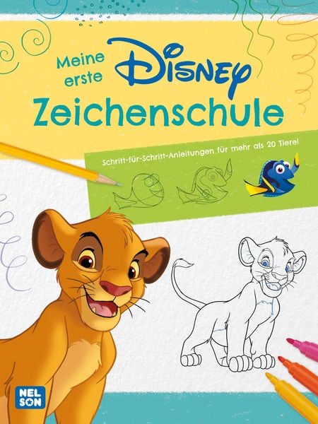 Produktbild: Disney Kreative Besch&auml;ftigung: Meine erste Zeichenschule