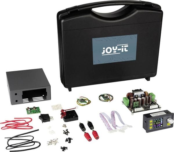 Joy-it Labornetzgerät, Step Up/ Step Down 0 - 50V 0 - 5A 250W USB, Schraubklemme, Bluetooth® fernsteuerbar, programmierb