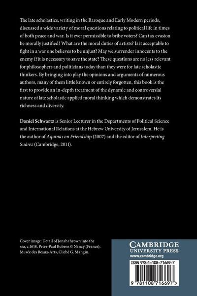 Produktbild: The Political Morality of the Late Scholastics