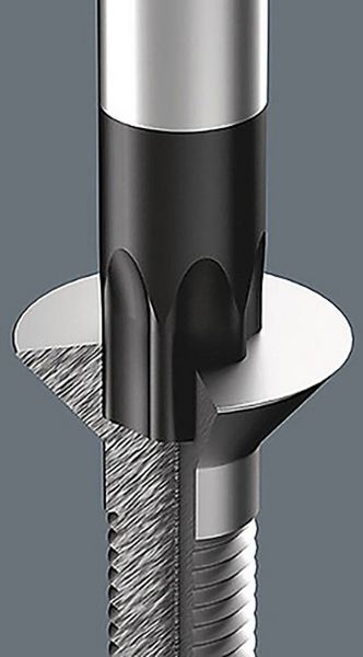 Produktbild: Wera 367 Werkstatt Torx-Schraubendreher Gr&ouml;&szlig;e (Schraubendreher) T 8 Klingenl&auml;nge: 60 mm 1 St.