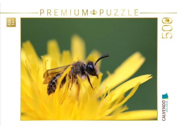 CALVENDO Puzzle Ein Motiv aus dem Kalender Bienen - Fleißige Gartenbewohner | 500 Teile Lege-Größe 48 × 36 cm Foto-Puzzle für Erwachsene