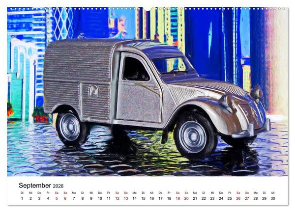 Produktbild: Surreale Autowelten (Wandkalender 2026 DIN A2 quer), CALVENDO Monatskalender
