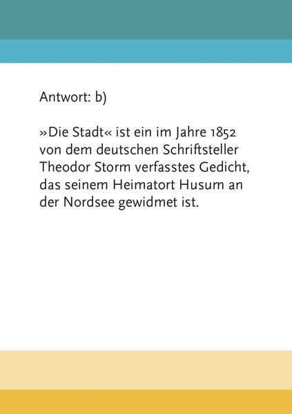 Produktbild: Das K&uuml;sten-Quiz