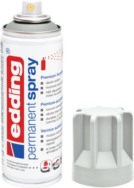 Produktbild: 5200 Permanent Spray, lichtgrau matt, 200ml Premium Acryllack
