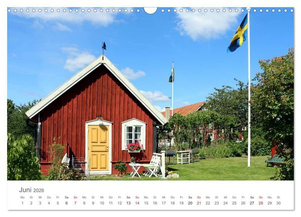 Produktbild: Meine Lieblingspl&auml;tze in S&uuml;dschweden (Wandkalender 2026 DIN A3 quer), CALVENDO Monatskalender