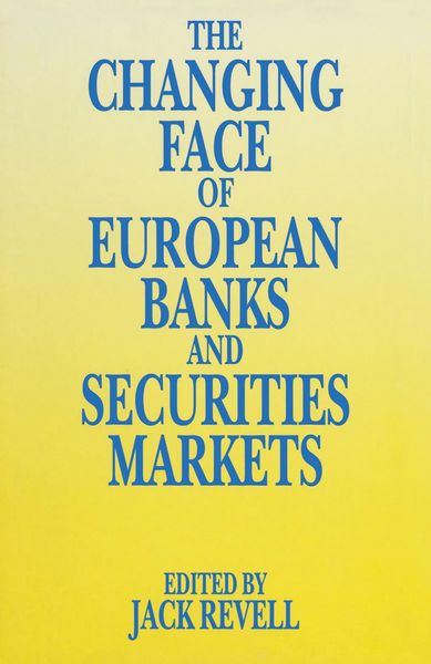 Produktbild: The Changing Face of European Banks and Securities Market