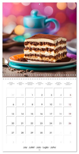 Produktbild: Dessert dreams (Wall Calendar 2026 12 &times; 12 Inch) CALVENDO 12 Month Wall Calendar