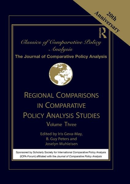 Produktbild: Regional Comparisons in Comparative Policy Analysis Studies