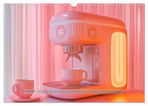 Produktbild: Dein Kaffeegenuss (Wandkalender 2026 DIN A3 quer), CALVENDO Monatskalender