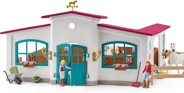Produktbild: Schleich 42639 - Horse Club, Reithalle Peppertree, Pferdesport-Spielset