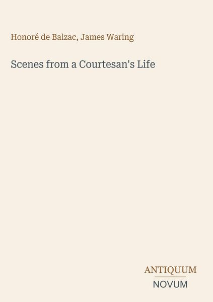 Produktbild: Scenes from a Courtesan's Life