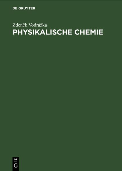 Produktbild: Physikalische Chemie