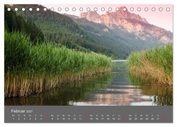 Produktbild: Tannheimer Tal (Tischkalender 2027 DIN A5 quer), CALVENDO Monatskalender
