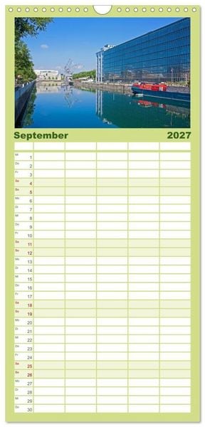 Produktbild: Familienplaner 2027 - Stra&szlig;burg &ndash; Geschichte und Flair im Herzen Europas mit 5 Spalten (Wandkalender, 21 x 45 cm) CALVENDO