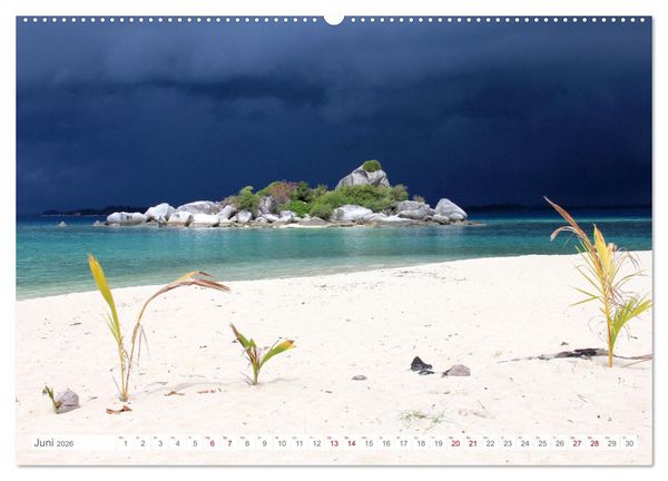 Produktbild: Indonesien pur und sch&ouml;n (Wandkalender 2026 DIN A2 quer), CALVENDO Monatskalender