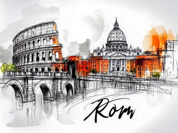 Produktbild: CALVENDO Puzzle Rom | 2000 Teile Lege-Gr&ouml;&szlig;e 90x67cm Foto-Puzzle f&uuml;r gl&uuml;ckliche Stunden
