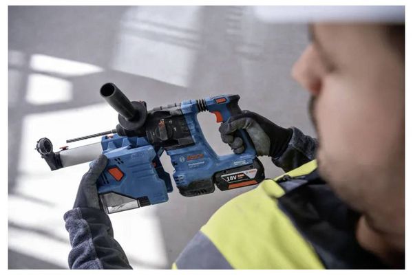 Produktbild: Bosch Professional GBH 18V-22 SDS-Plus-Akku-Bohrhammer 18 V Li-Ion ohne Akku, ohne Ladeger&auml;t, inkl. Koffer